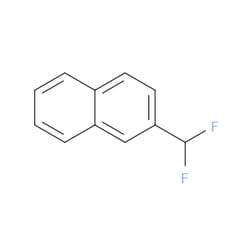 Aobchem&nbsp;2-(Difluoromethyl)naphthalene | ≥95% | CAS 140135-76-8 | C11H8F2 | 500mg