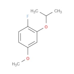 Aobchem&nbsp;1-Fluoro-2-isopropoxy-4-methoxybenzene | ≥97% | CAS 1369855-12-8 | C10H13FO2 | 1g