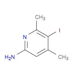 Aobchem&nbsp;5-Iodo-4 6-dimethylpyridin-2-amine | ≥95% | CAS 885952-12-5 | C7H9IN2 | 1g