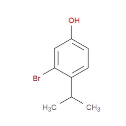 Aobchem&nbsp;3-Bromo-4-(1-methylethyl)phenol | ≥95% | CAS 1243363-07-6 | C9H11BrO | 250mg