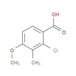 Aobchem&nbsp;2-Chloro-4-methoxy-3-methylbenzoic acid | ≥97% | CAS 196819-88-2 | C9H9ClO3 | 1g