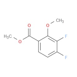 Aobchem&nbsp;Methyl 3 4-difluoro-2-methoxybenzoate | ≥97% | CAS 948833-75-8 | C9H8F2O3 | 250mg