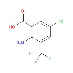Aobchem&nbsp;2-Amino-5-chloro-3-(trifluoromethyl)benzoic acid | ≥97% | CAS 58026-23-6 | C8H5ClF3NO2 | 500mg