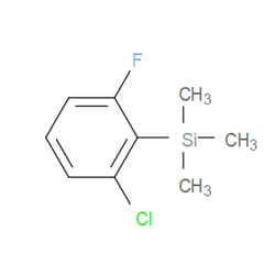 Aobchem&nbsp;(2-Chloro-6-fluorophenyl)trimethylsilane | ≥97% | CAS 133117-45-0 | C9H12ClFSi | 250mg