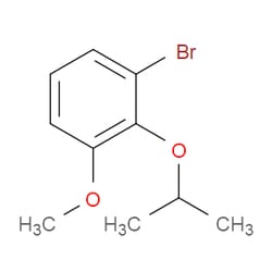 Aobchem&nbsp;1-Bromo-2-isopropoxy-3-methoxybenzene | ≥95% | CAS 442200-49-9 | C10H13BrO2 | 250mg
