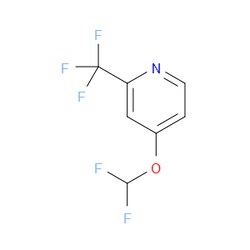 Aobchem&nbsp;4-(Difluoromethoxy)-2-(trifluoromethyl)pyridine | ≥95% | CAS 1432754-25-0 | C7H4F5NO | 1g