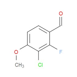 Aobchem&nbsp;3-Chloro-2-fluoro-4-methoxybenzaldehyde | ≥97% | CAS 208193-49-1 | C8H6ClFO2 | 5g