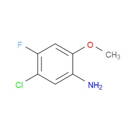 Aobchem&nbsp;5-Chloro-4-fluoro-2-methoxyaniline | ≥97% | CAS 1394839-94-1 | C7H7ClFNO | 5g