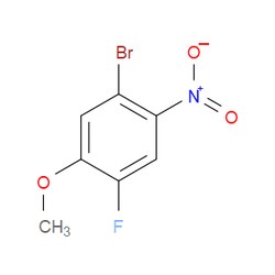 Aobchem&nbsp;1-Bromo-4-fluoro-5-methoxy-2-nitrobenzene | ≥95% | CAS 445441-57-6 | C7H5BrFNO3 | 1g