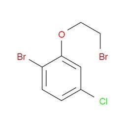 Aobchem&nbsp;1-Bromo-2-(2-bromoethoxy)-4-chlorobenzene | ≥97% | CAS 1611444-69-9 | C8H7Br2ClO | 5g