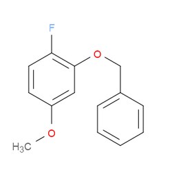 Aobchem&nbsp;2-(Benzyloxy)-1-fluoro-4-methoxybenzene | ≥97% | CAS 2734774-24-2 | C14H13FO2 | 1g