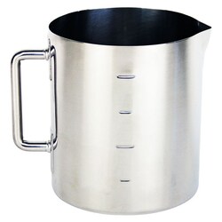 Chemglass Life Sciences&nbsp;Beaker, 5L, 316L SS, 9.1