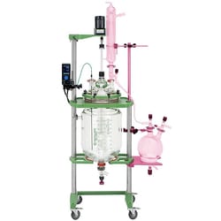 Chemglass Life Sciences&nbsp;Distillation Kit, 30/50L Side Shelf, with 10L Receiving Flask