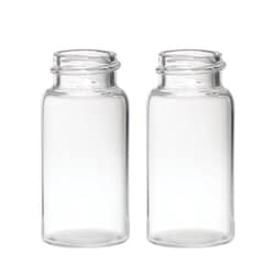 Chemglass Life Sciences&nbsp;20ml Glass Scintillation Vials Without Caps, 22-400 Finish, 100/tray