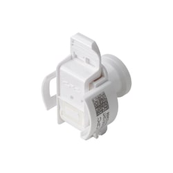 Chemglass Life Sciences&nbsp;3/4 Sanitary Genderless AseptiQuik S Connector, High Temperature