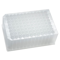 Chemglass Life Sciences&nbsp;Microplate, 96 Deep Well, 2mL/Well, Round Well, Polypropylene, Rimless, Porvair