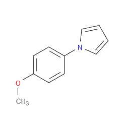 Aobchem&nbsp;1-(4-Methoxyphenyl)-1H-pyrrole | ≥97% | CAS 5145-71-1 | C11H11NO | 1g