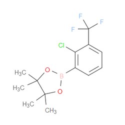 Aobchem&nbsp;2-Chloro-3-(trifluoromethyl)phenylboronic acid pinacol ester | ≥97% | CAS 1689550-75-1 | C13H15BClF3O2 | 5g