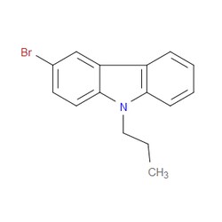 Aobchem&nbsp;3-Bromo-9-propyl-9H-carbazole | ≥95% | CAS 865443-61-4 | C15H14BrN | 5g