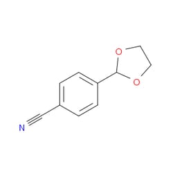 Aobchem&nbsp;4-(1 3-Dioxolan-2-yl)benzonitrile | ≥97% | CAS 66739-89-7 | C10H9NO2 | 1g
