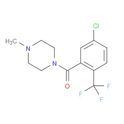 Aobchem&nbsp;(5-Chloro-2-(trifluoromethyl)phenyl)(4-methylpiperazin-1-yl)methanone | ≥97% | CAS 2413441-07-1 | C13H14ClF3N2O | 250mg