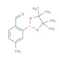 Aobchem&nbsp;2-Formyl-5-methylphenylboronic acid pinacol ester | ≥97% | CAS 1422268-43-6 | C14H19BO3 | 500mg