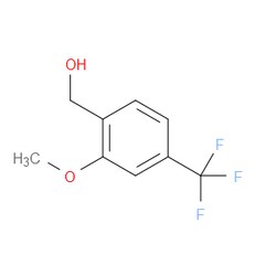 Aobchem&nbsp;2-Methoxy-4-(trifluoromethyl)benzyl alcohol | ≥97% | CAS 286441-68-7 | C9H9F3O2 | 500mg