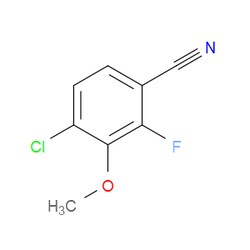 Aobchem&nbsp;4-Chloro-2-fluoro-3-methoxybenzonitrile | ≥97% | CAS 1126320-68-0 | C8H5ClFNO | 250mg