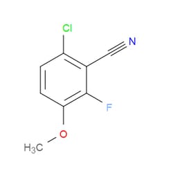 Aobchem&nbsp;6-Chloro-2-fluoro-3-methoxybenzonitrile | ≥97% | CAS 1017777-72-8 | C8H5ClFNO | 1g