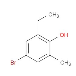 Aobchem&nbsp;4-Bromo-2-ethyl-6-methylphenol | ≥97% | CAS 7564-39-8 | C9H11BrO | 500mg