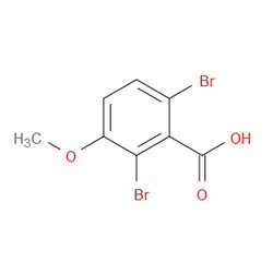 Aobchem&nbsp;2 6-Dibromo-3-methoxybenzoic acid | ≥95% | CAS 2091763-16-3 | C8H6Br2O3 | 250mg