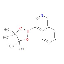 Aobchem&nbsp;4-(4 4 5 5-Tetramethyl-1 3 2-dioxaborolan-2-yl)isoquinoline | ≥97% | CAS 685103-98-4 | C15H18BNO2 | 5g