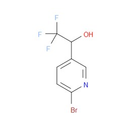 Aobchem&nbsp;1-(6-Bromopyridin-3-yl)-2 2 2-trifluoroethanol | ≥95% | CAS 1188477-81-7 | C7H5BrF3NO | 1g