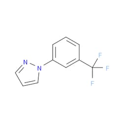Aobchem&nbsp;1-(3-(Trifluoromethyl)phenyl)-1H-pyrazole | ≥97% | CAS 35715-68-5 | C10H7F3N2 | 5g
