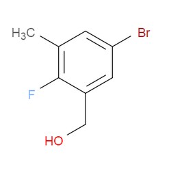 Aobchem&nbsp;5-Bromo-2-fluoro-3-methylbenzyl alcohol | ≥97% | CAS 1197944-22-1 | C8H8BrFO | 5g