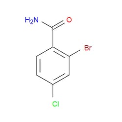 Aobchem&nbsp;2-Bromo-4-chlorobenzamide | ≥97% | CAS 131002-01-2 | C7H5BrClNO | 1g