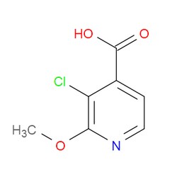 Aobchem&nbsp;3-Chloro-2-methoxyisonicotinic acid | ≥95% | CAS 1211584-06-3 | C7H6ClNO3 | 500mg