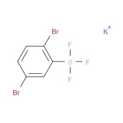 Aobchem&nbsp;Potassium (2 5-dibromophenyl)trifluoroborate | ≥95% | CAS 1448312-02-4 | C6H3BBr2F3K | 1g