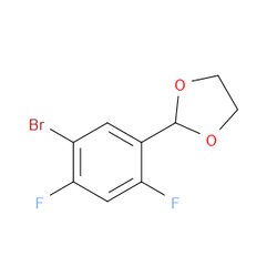 Aobchem&nbsp;1 3-Dioxolane  2-(5-bromo-2 4-difluorophenyl)- | ≥95% | CAS 2377575-83-0 | C9H7BrF2O2 | 1g