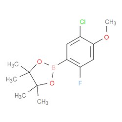 Aobchem&nbsp;5-Chloro-2-fluoro-4-methoxyphenylboronic acid pinacol ester | ≥97% | CAS 2121513-64-0 | C13H17BClFO3 | 5g