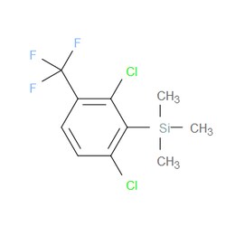 Aobchem&nbsp;(2 6-Dichloro-3-(trifluoromethyl)phenyl)trimethylsilane | ≥95% | CAS 871254-70-5 | C10H11Cl2F3Si | 1g