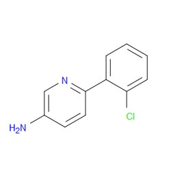 Aobchem&nbsp;6-(2-Chlorophenyl)-3-pyridinamine | ≥97% | CAS 1119089-76-7 | C11H9ClN2 | 250mg
