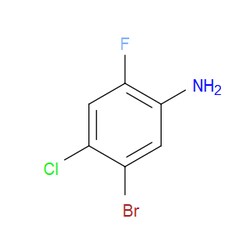 Aobchem&nbsp;5-Bromo-4-chloro-2-fluorobenzenamine | ≥97% | CAS 111010-07-2 | C6H4BrClFN | 5g