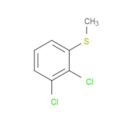 Aobchem&nbsp;1 2-Dichloro-3-(methylsulfanyl)benzene | ≥95% | CAS 17733-25-4 | C7H6Cl2S | 250mg