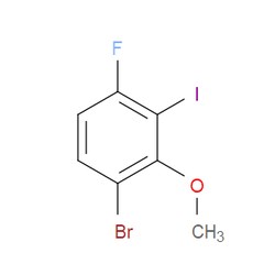 Aobchem&nbsp;2-Bromo-5-fluoro-6-iodoanisole | ≥95% | CAS 2179038-32-3 | C7H5BrFIO | 1g