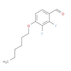 Aobchem&nbsp;2 3-Difluoro-4-(hexyloxy)benzaldehyde | ≥97% | CAS 1277641-45-8 | C13H16F2O2 | 1g
