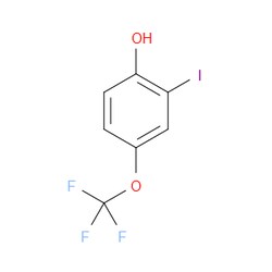 Aobchem&nbsp;2-Iodo-4-(trifluoromethoxy)phenol | ≥95% | CAS 405517-54-6 | C7H4F3IO2 | 1g