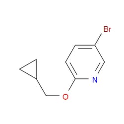 Aobchem&nbsp;5-Bromo-2-(cyclopropylmethoxy)pyridine | ≥97% | CAS 494772-02-0 | C9H10BrNO | 1g