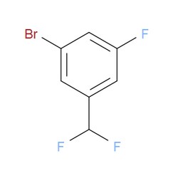 Aobchem&nbsp;1-Bromo-3-(difluoromethyl)-5-fluorobenzene | ≥95% | CAS 627526-90-3 | C7H4BrF3 | 5g