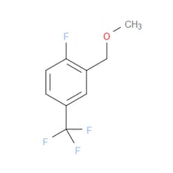 Aobchem&nbsp;1-Fluoro-2-(methoxymethyl)-4-(trifluoromethyl)benzene | ≥95% | CAS 2379322-15-1 | C9H8F4O | 250mg